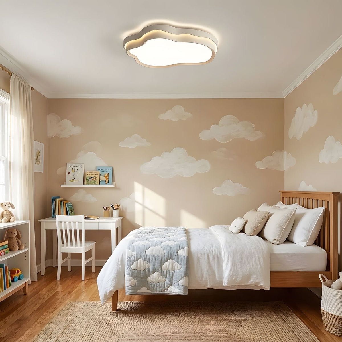 Nebora Cloud LED Flush Mount Ceiling Light for Modern Interiors