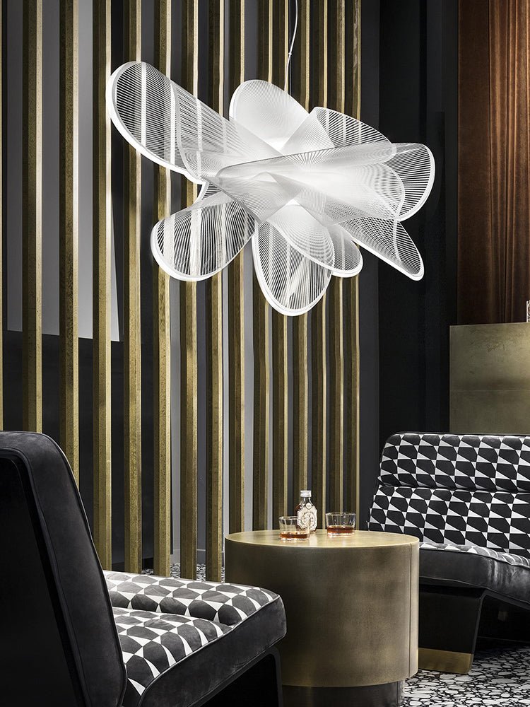 Nebula Bloom Modern LED Chandelier for Dining Room and Living Room