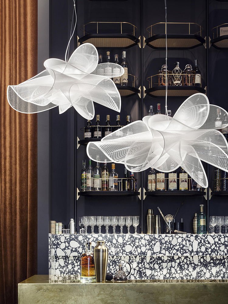 Nebula Bloom Modern LED Chandelier for Dining Room and Living Room