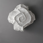 Nebula Bloom Sculptural Wall Sconce in Stainless Steel