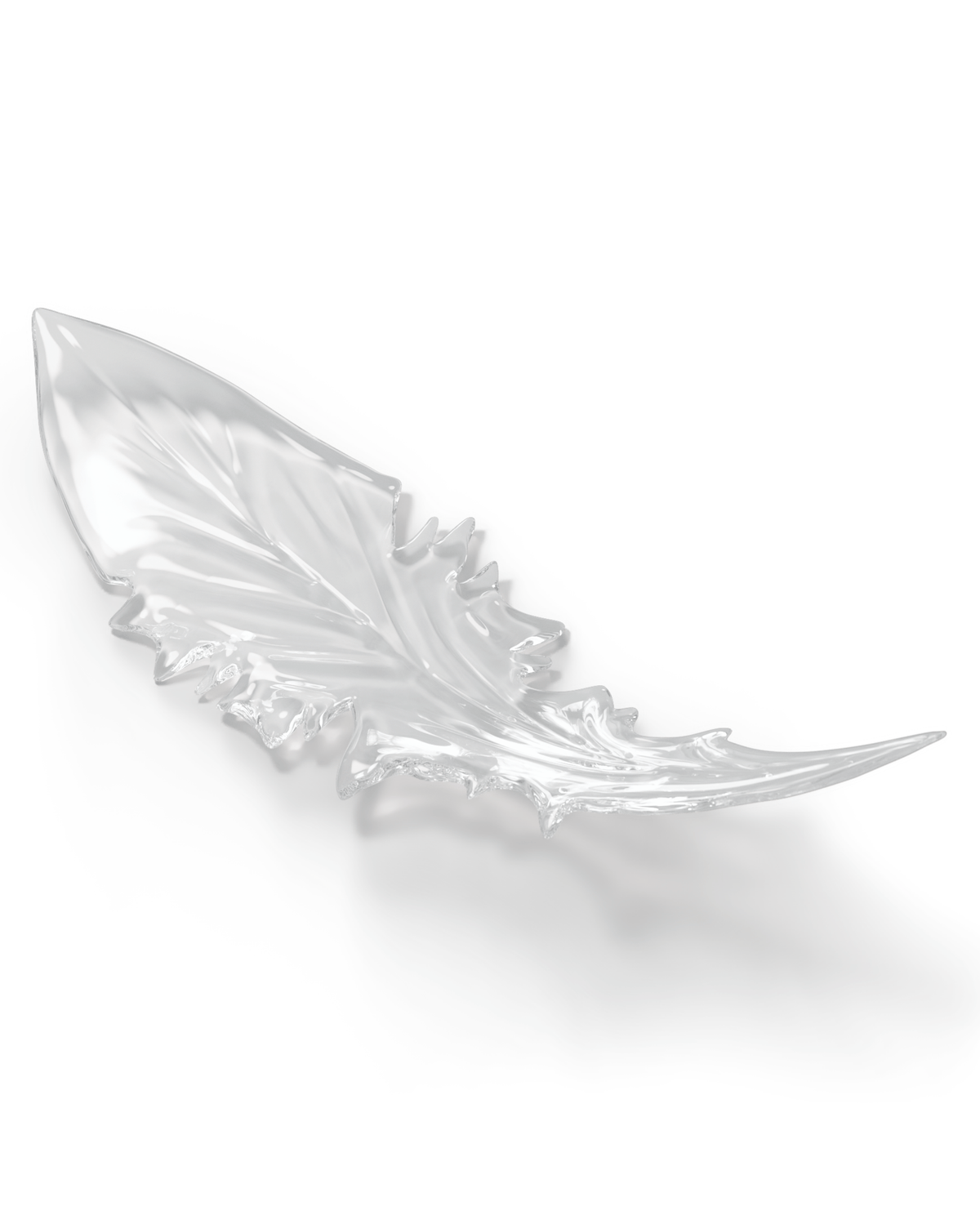 Nectar Leaves Crystal Chandelier | Modern Designer Pendant Light for Dining Room & Living Room