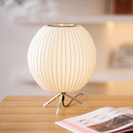 Tripod Bubble Table Lamp – Mid-Century Modern Sculptural Lighting