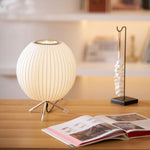 Tripod Bubble Table Lamp – Mid-Century Modern Sculptural Lighting