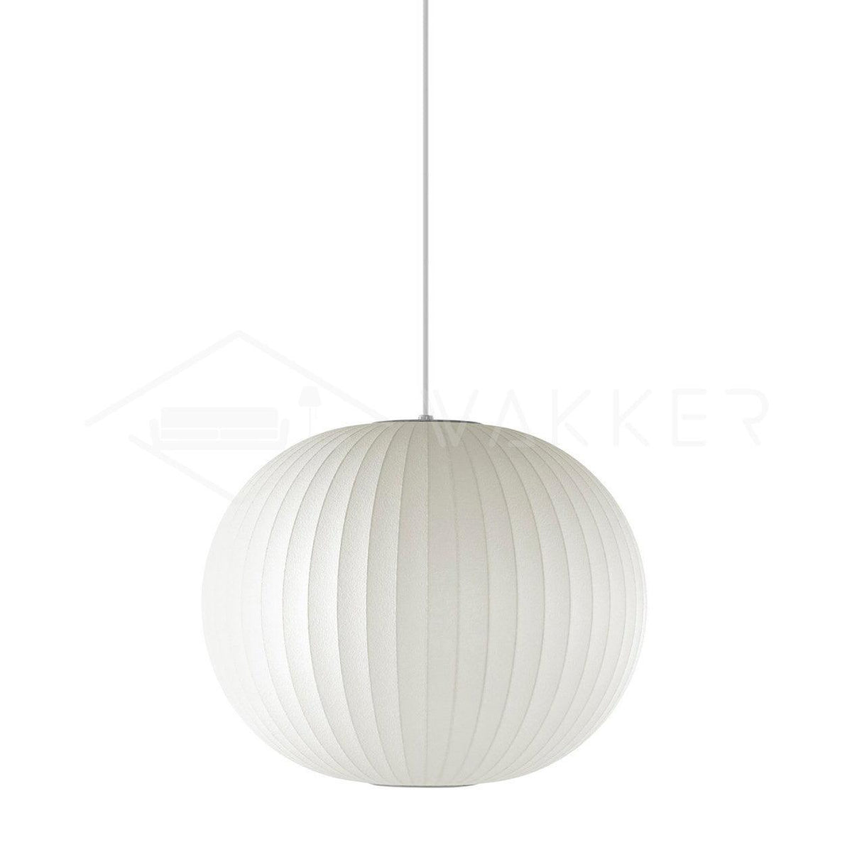 Bubble Silk Swing Arm Pendant Light – Adjustable Designer Ceiling Lamp