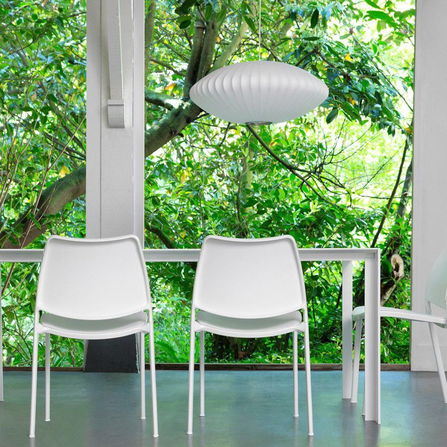 Bubble Silk Swing Arm Pendant Light – Adjustable Designer Ceiling Lamp