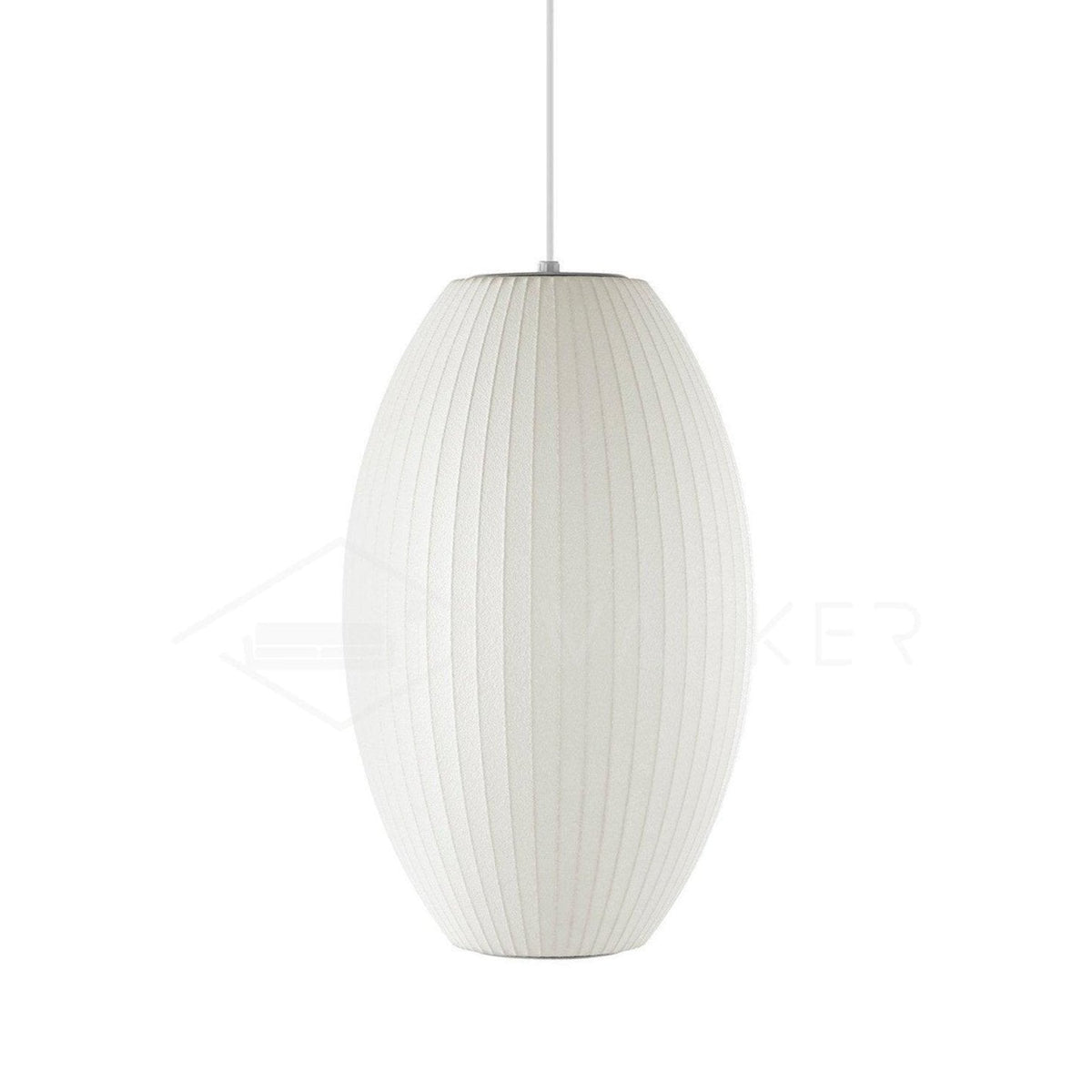 Bubble Silk Swing Arm Pendant Light – Adjustable Designer Ceiling Lamp