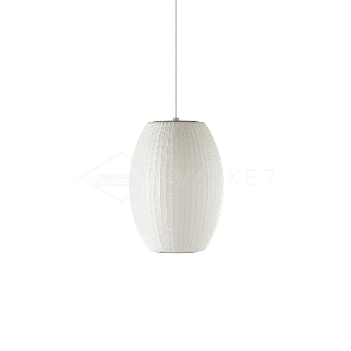 Bubble Silk Swing Arm Pendant Light – Adjustable Designer Ceiling Lamp
