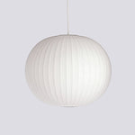Bubble Silk Swing Arm Pendant Light – Adjustable Designer Ceiling Lamp