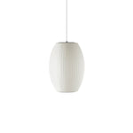 Bubble Silk Swing Arm Pendant Light – Adjustable Designer Ceiling Lamp
