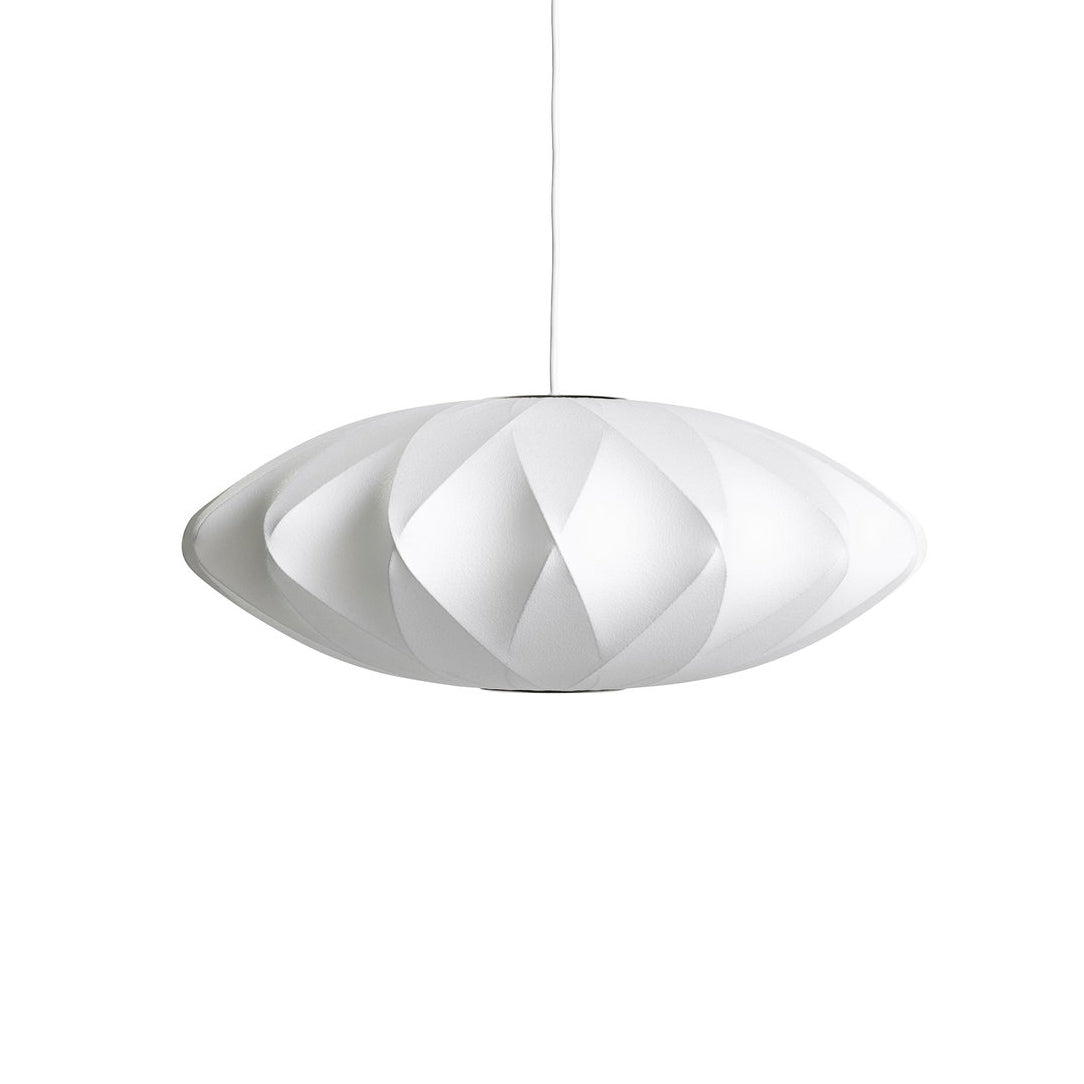 Bubble Silk Swing Arm Pendant Light – Adjustable Designer Ceiling Lamp