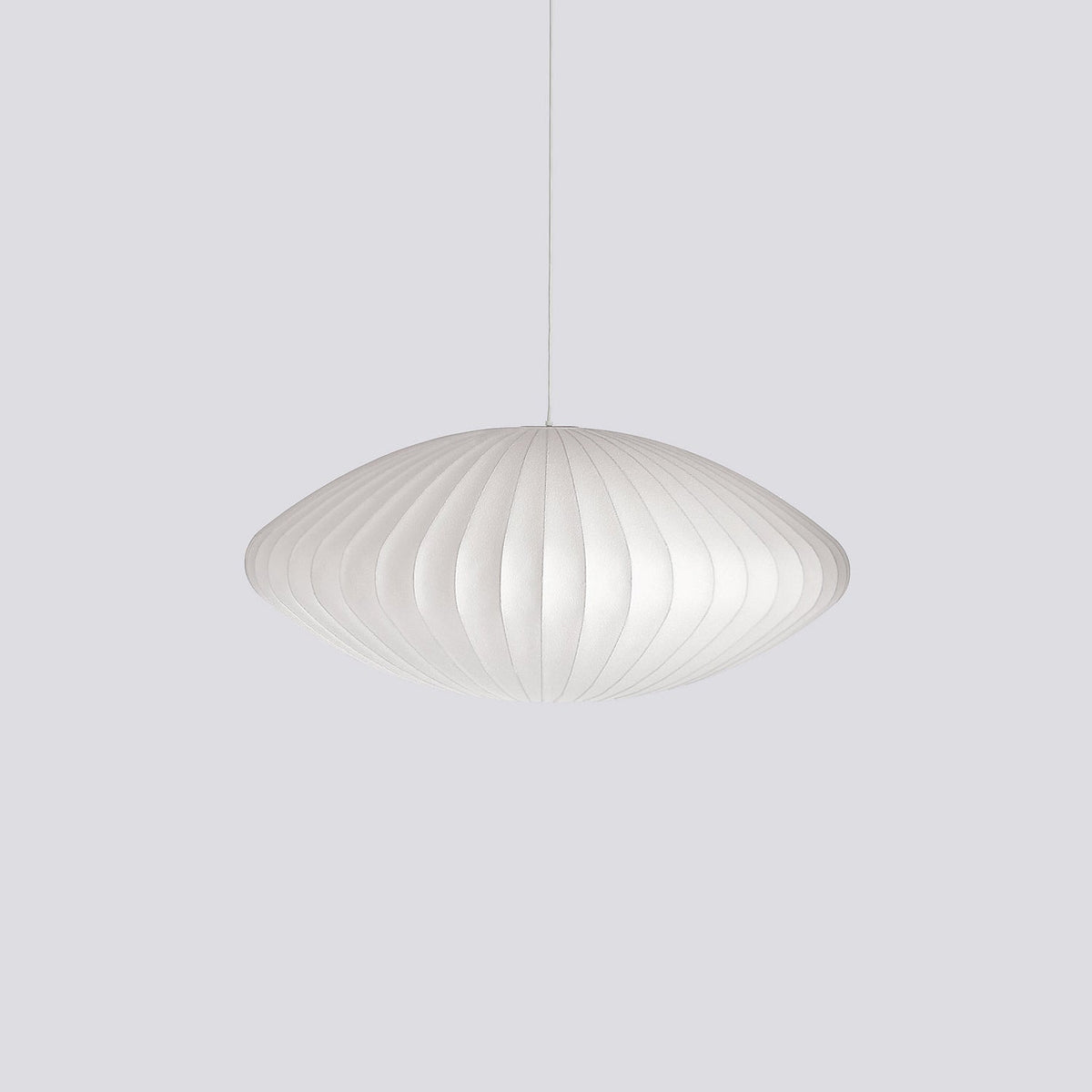 Bubble Silk Swing Arm Pendant Light – Adjustable Designer Ceiling Lamp