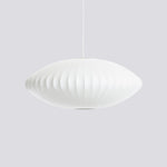Bubble Silk Swing Arm Pendant Light – Adjustable Designer Ceiling Lamp