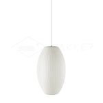 Bubble Silk Swing Arm Pendant Light – Adjustable Designer Ceiling Lamp
