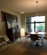 Tripod Bubble Table Lamp – Mid-Century Modern Sculptural Lighting