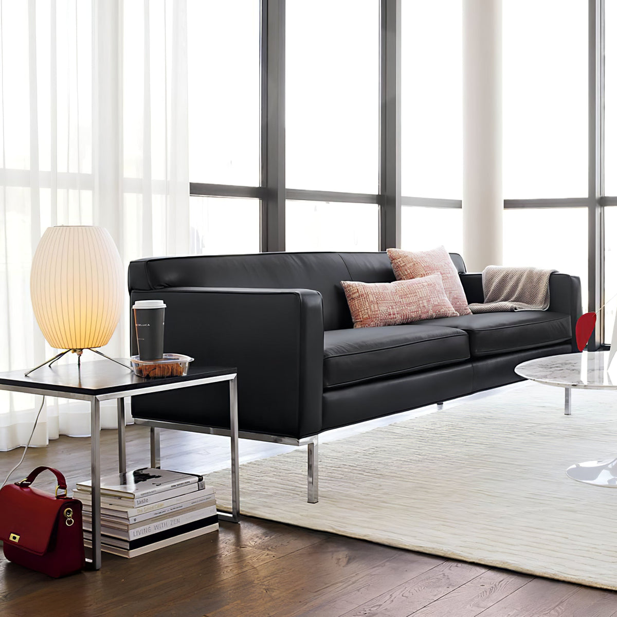 Tripod Bubble Table Lamp – Mid-Century Modern Sculptural Lighting