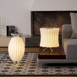 Tripod Bubble Table Lamp – Mid-Century Modern Sculptural Lighting