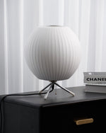 Tripod Bubble Table Lamp – Mid-Century Modern Sculptural Lighting