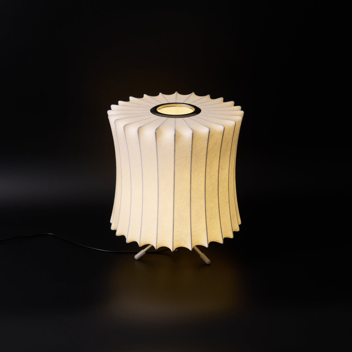 Tripod Bubble Table Lamp – Mid-Century Modern Sculptural Lighting