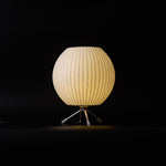 Tripod Bubble Table Lamp – Mid-Century Modern Sculptural Lighting