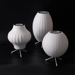 Tripod Bubble Table Lamp – Mid-Century Modern Sculptural Lighting