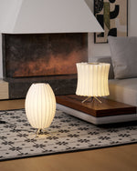 Tripod Bubble Table Lamp – Mid-Century Modern Sculptural Lighting