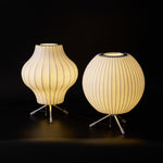 Tripod Bubble Table Lamp – Mid-Century Modern Sculptural Lighting