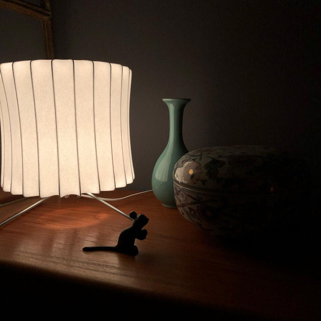 Tripod Bubble Table Lamp – Mid-Century Modern Sculptural Lighting
