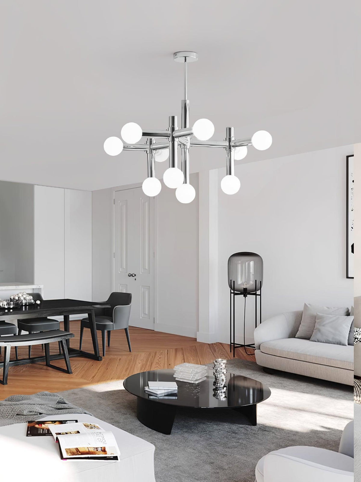 network-chandelier