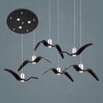 Aviara LED Pendant Light – Modern Aluminum Bird-Inspired Ceiling Lamp