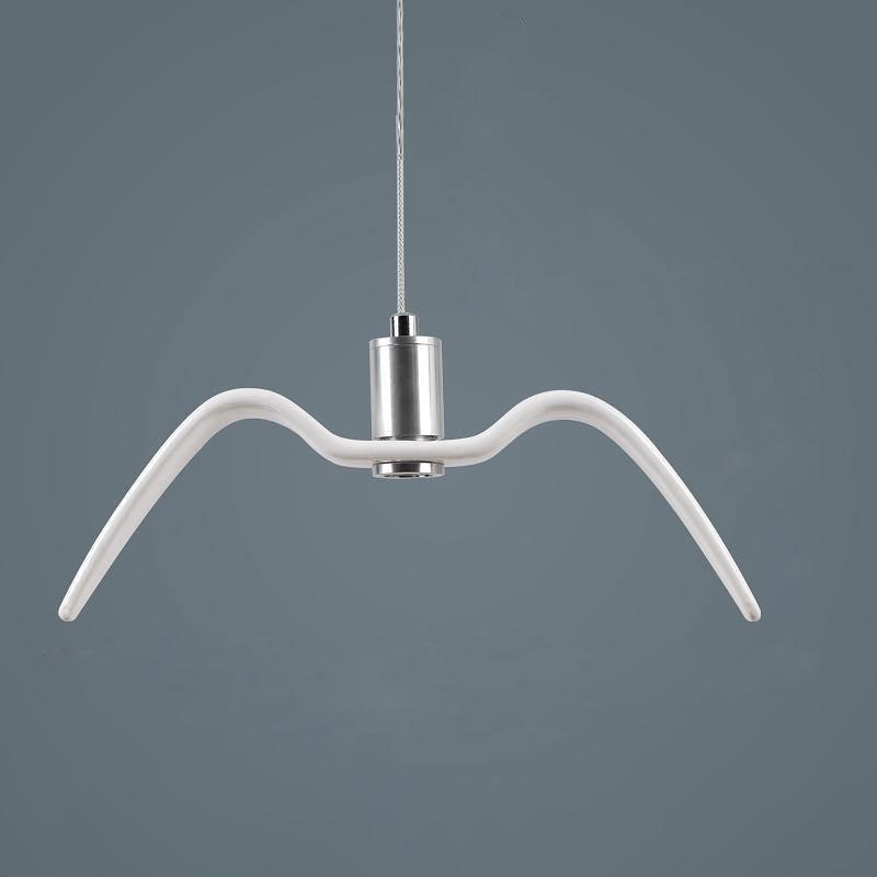 Aviara LED Pendant Light – Modern Aluminum Bird-Inspired Ceiling Lamp