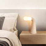 Nilo Travertine Table Lamp – Sculptural Stone Accent Light