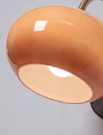 Nilo Wall Sconce in Amber Glass and Brass for Modern Interiors