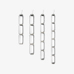 Modular Glass LED Pendant Light with Cylinder, Cone & Bowl Shades