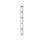 Modular Glass LED Pendant Light with Cylinder, Cone & Bowl Shades