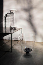 Modular Glass LED Pendant Light with Cylinder, Cone & Bowl Shades