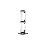 Bamboo Glass Floor Lamp