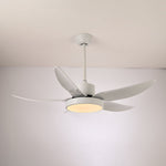Noctura Glide Ceiling Fan with Integrated LED Light, Modern Black