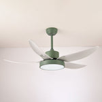 Noctura Glide Ceiling Fan with Integrated LED Light, Modern Black