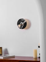 Noireon Marble LED Wall Sconce – Modern Sculptural Lighting