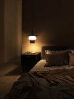 Noka Wood Pendant Light – Modern LED Chandelier for Dining Room and Kitchen Island