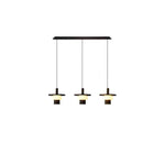 Noka Wood Pendant Light – Modern LED Chandelier for Dining Room and Kitchen Island
