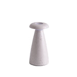 Noko Rechargeable Mushroom Table Lamp in Ceramic Finish