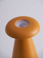 Noko Rechargeable Mushroom Table Lamp in Ceramic Finish