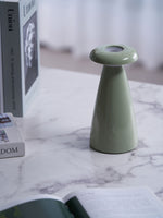 Noko Rechargeable Mushroom Table Lamp in Ceramic Finish