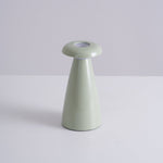 Noko Rechargeable Mushroom Table Lamp in Ceramic Finish