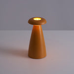 Noko Rechargeable Mushroom Table Lamp in Ceramic Finish