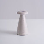 Noko Rechargeable Mushroom Table Lamp in Ceramic Finish