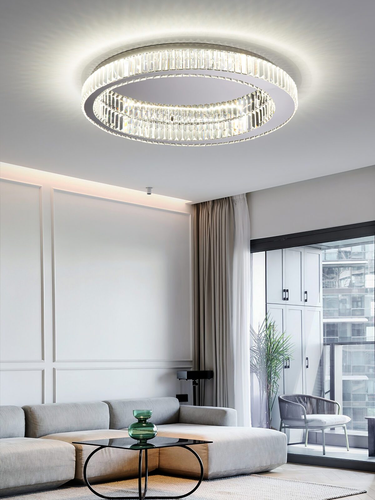 Nolan Mirror Ceiling Light