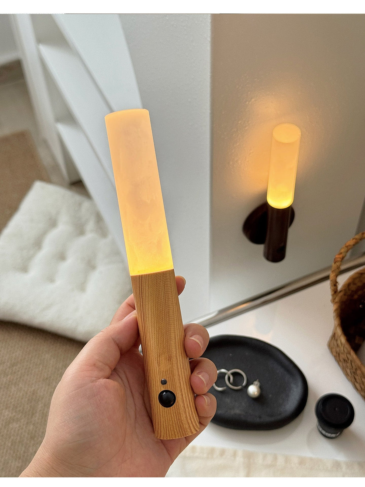 Nomad Portable Magnetic Wall Sconce with Rechargeable LED Light