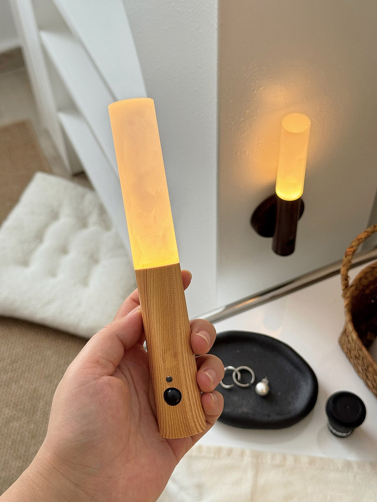 Nomad Portable Magnetic Wall Sconce with Rechargeable LED Light